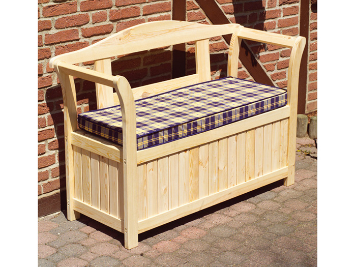 Friesenbank mit Kissenbox Gartenmöbel MESEMde Friesenbank mit Kissenbox Gartenmöbel MESEMde
