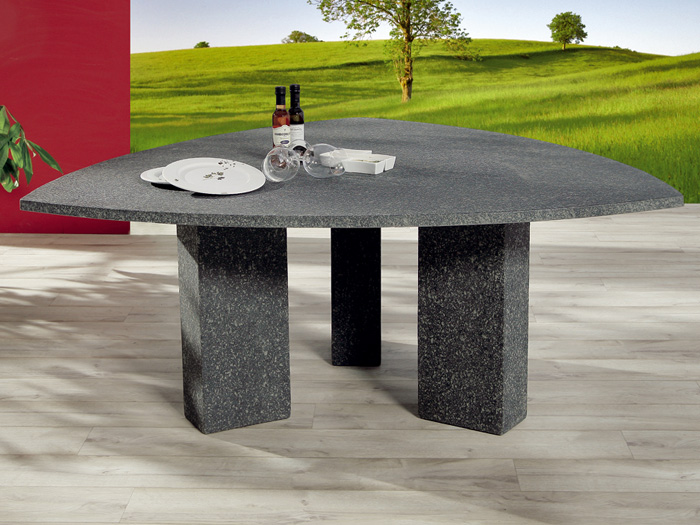 Tisch Arizona dreieckig Ausführung anthrazit Ausstellungsstück! | eBay