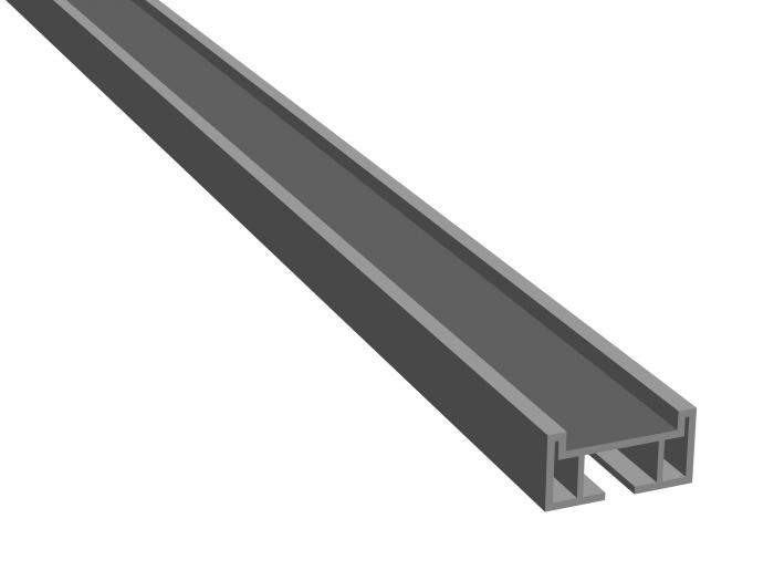 DreamDeck Alu Unterkonstruktionsleiste flach 20x40mm | Holz | MESEM.de