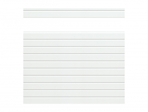 Osmo Alu Fence Steckzaun Weiß Creativ 180x179cm ohne Designelement!