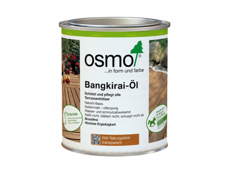 Osmo Bangkirai-Öl 006 Natur, 0,75l