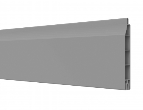 Osmo Alu Fence Einzelprofil Grau 1,9x14,5x184cm