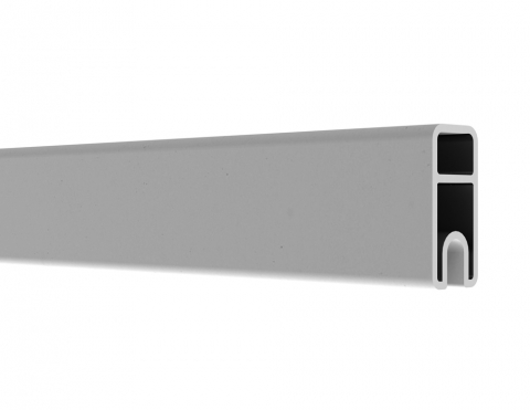 Osmo Abschlussprofil Grau 1,9x4,1x184cm