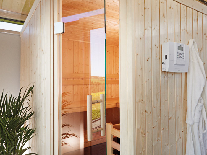 Biohort CasaNova Saunamodul Gartenhauszubehör MESEM.de