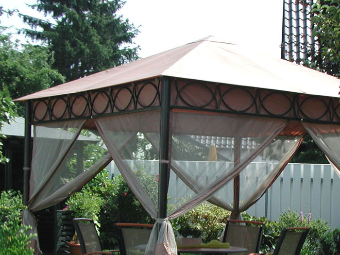 Leco Ersatzdach für Pavillon Safari Gartenhauszubehör MESEM.de