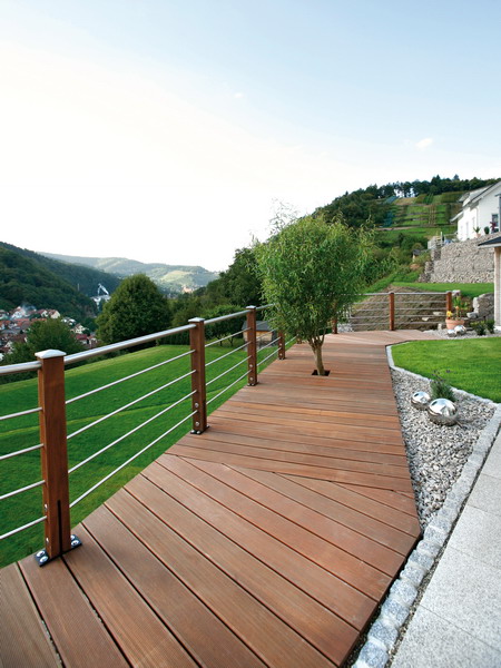 Terrassengeländer Tubo Inox | Zaun | MESEM.de