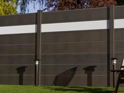 Zaunplaner enthlt Elemente mit variabler Breite