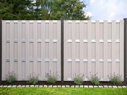 Zaunplaner enthlt Elemente mit variabler Breite