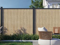 Zaunplaner enthlt Elemente mit variabler Breite