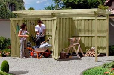 Gartenschuppen Typ 2 (Abholartikel) | Gartenschränke | MESEM.de