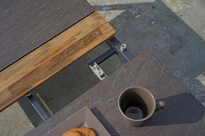 Zebra Flix Lounge Tisch 4-Bein, verstellbar | Gartenmöbel | MESEM.de