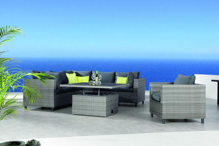 Best Bonaire Lounge Dining Eckteil groß | Gartenmöbel | MESEM.de