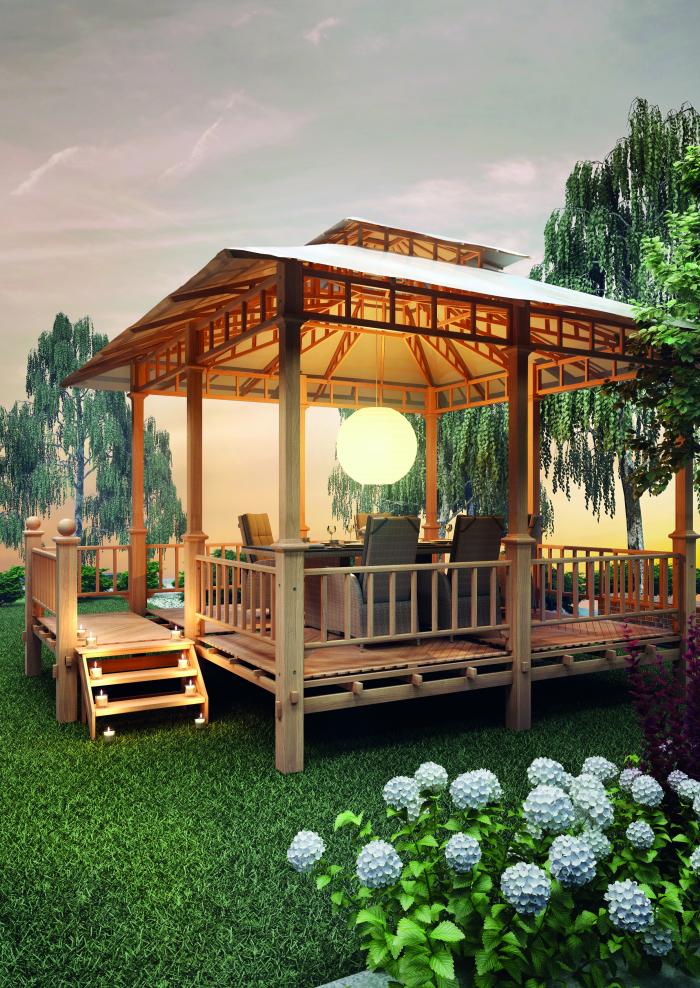 Ploss Semarang Pavillon 500 X 400cm 1080690 Gartenhauser Mesem De