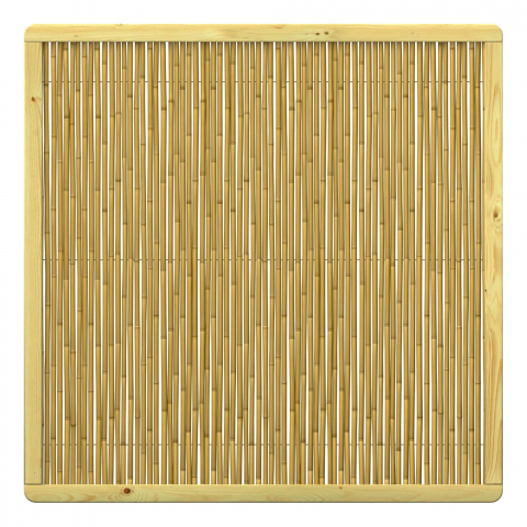 Sichtschutz Bambu aus Bambusstäben 179x179cm 4111