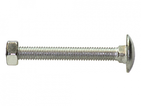 Flachrundkopfschrauben 4er Set - Edelstahl V2A 6x50mm