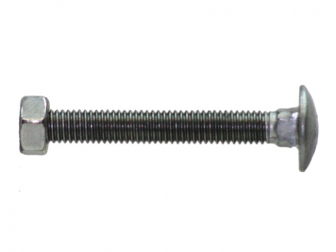 Flachrundkopfschrauben 4er Set - Edelstahl V2A 5x40mm