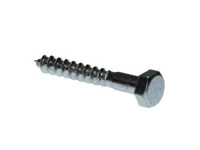 Sechskantholzschrauben 200er Set<br>verzinkt 6x40mm