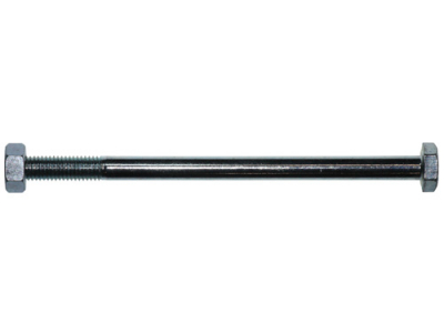 Maschinenschrauben 25er Set mit Muttern<br>verzinkt 10x160mm