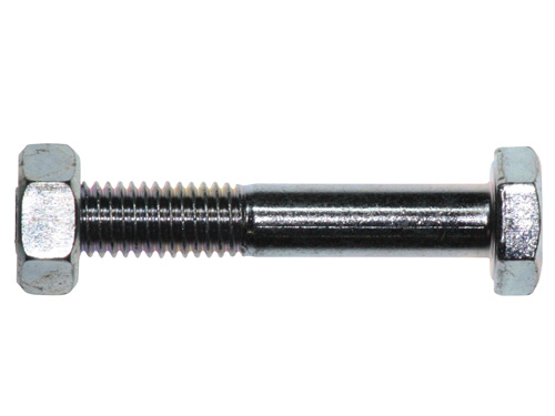 Maschinenschrauben 50er Set mit Muttern - verzinkt 10x60mm
