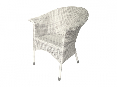 Zebra Hastings Sessel Silk White