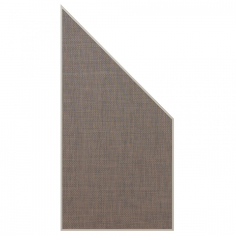 Sichtschutzzaun Weave Lüx 2028 bronze 88x178-88cm