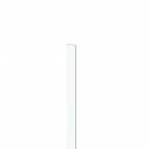 Zaunprofil Cara weiß 1126 Longlife 180cm