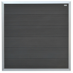 Elephant Forte anthrazit-alu WPC 180x180cm