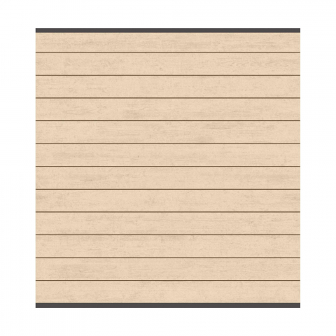 System WPC Zaunfeld-Set sand 2175 178x184cm