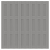 Sichtschutz Jumbo WPC grau - 179x179cm 2210
