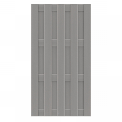Sichtschutz Jumbo WPC grau - 95x179cm