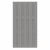 Sichtschutz Jumbo WPC grau - 95x179cm