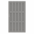 Einzeltor Jumbo WPC grau 98x179cm 2213