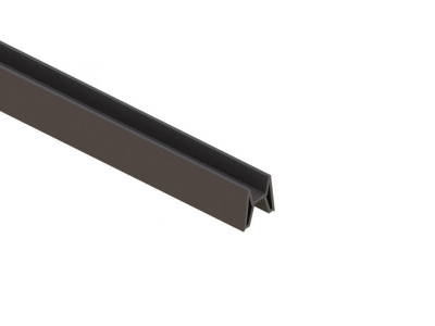 System WPC Dekorprofil-Adapter 178cm, anthrazit 2324
