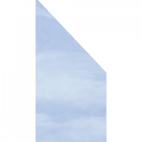 System Glaselement klar 2302 180-90x90cm