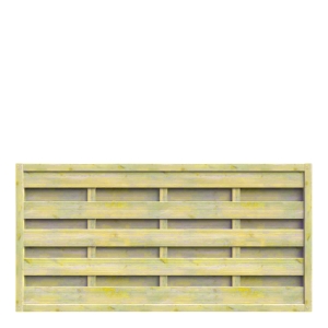 Dichtzaun 180x90cm Kiefer kdi gr&uuml;n, Lamelle fein gerillt