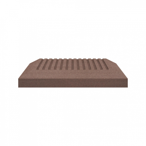 GrojaSombra WPC Pfostenkappe Tropical Brown