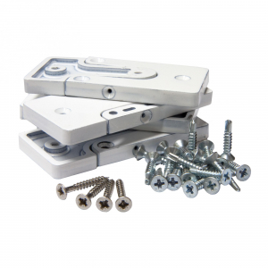 Groja Select Befestigungsset Weiß<br>4-teilig