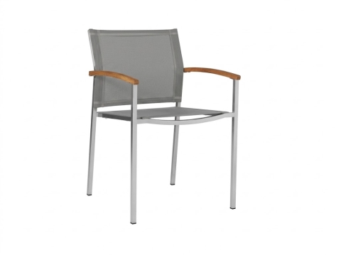 MamaGreen Zix Stapelsessel dark taupe