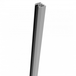 GroJa Klemmschiene Silbergrau links 181cm