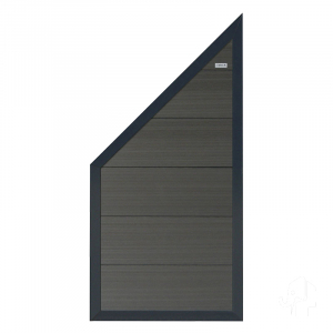Elephant Forte WPC anthrazit-anthrazit 90x180-93cm