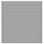 GrojaLumino Alu Steckzaun-Set 180x180cm silbergrau