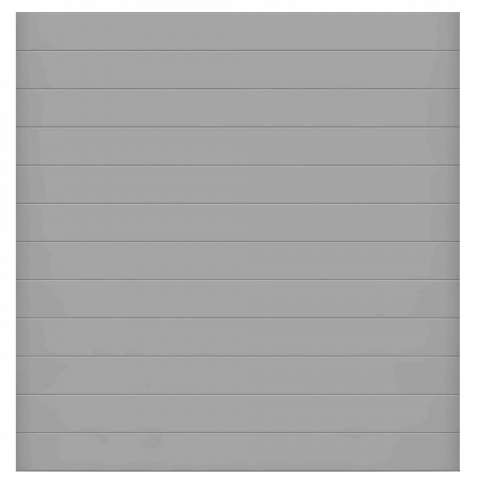 GrojaLumino Alu Steckzaun-Set 180x180cm silbergrau