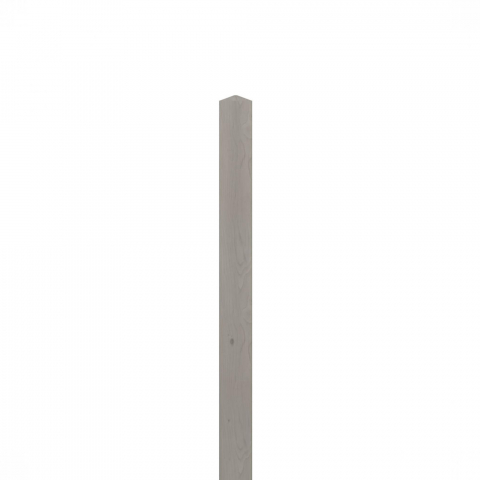 Zaunpfosten grau lasiert 1393, ca. 200cm