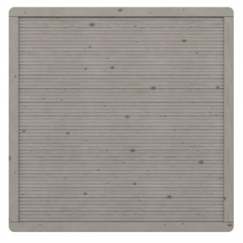 Sichtschutzzaun Arzago Fichte grau lasiert 179x179cm 1387