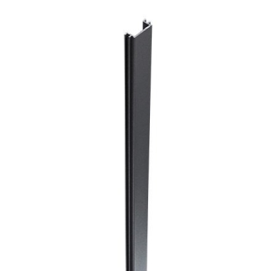 GrojaLumino Pfostenabdeckleiste 100cm anthrazit DB 703, f&uuml;r 9x9cm Pfosten