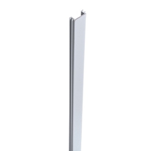 GrojaLumino Pfostenabdeckleiste 100cm silbergrau f&uuml;r 9x9cm Pfosten