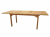Zebra Brasilia Ausziehtisch 160-210x100cm aus Teakholz