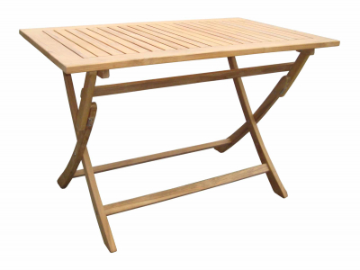 Zebra Poker Tisch 120x70cm aus Teakholz
