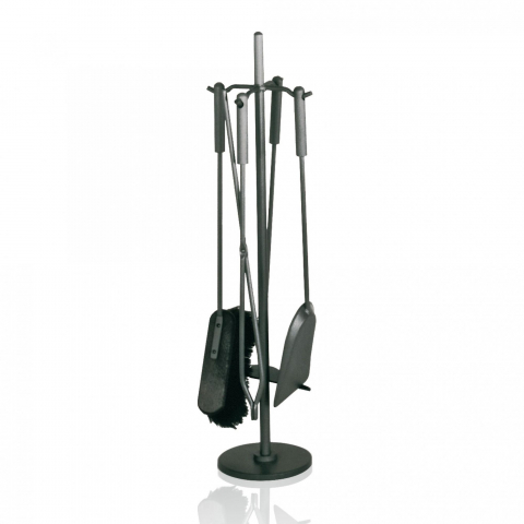 Heibi Kaminbesteck steingrau 52253-036