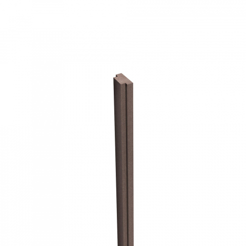 GrojaSolid Pfostenabdeckleiste terra, 190cm